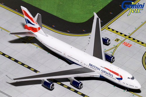 Gemini Jets BRITISH AIRWAYS B747-400 G-BYGF GJBAW1792 1:400
