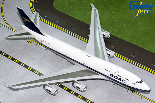 Gemini Jets BRITISH AIRWAYS B747-400 (BOAC Retro Livery) G-BYGC GJBAW1838 1:400