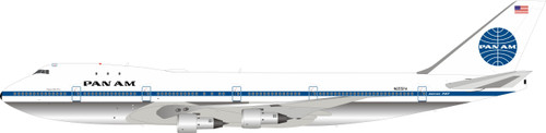 Inflight200 Pan American World Airways - Pan Am N655PA Boeing 747-121 Clipper Wild Fire  IF741PA0719P 1:200