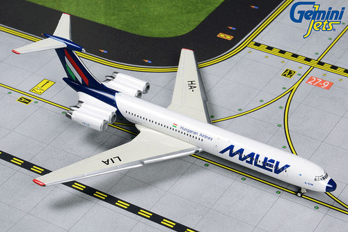 Gemini Jets Malév Hungarian IL-62M HA-LIA (final livery) GJMAH1805 1:400