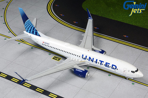 Gemini200 United B737-800S N37267 (new livery) G2UAL763 1:200