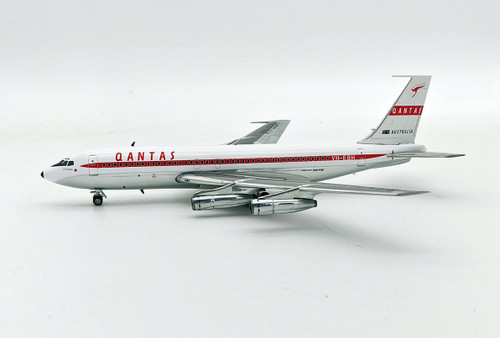 Inflight200 QANTAS Boeing 707-100 VH-EBH Polished IF701QF120P 1:200