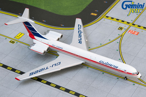Gemini Jets Cubana IL-62M CU-T1225 (1986 livery) GJCUB1249 1:400