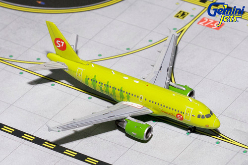 Gemini Jets S7 AIRLINES AIRBUS A319 VP-BHP GJSBI1660 1:400