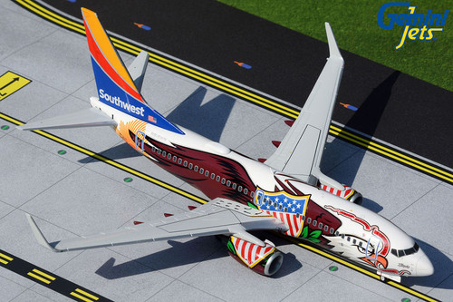 Gemini200 Southwest Airlines B737-700 N918WN (Illinois One) G2SWA872 1:200