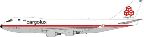 Phoenix Model CARGOLUX B747-400F (70's RETRO LIVERY LX-NCL PH4CLX2078 1:400