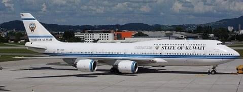 JC Wings Kuwait Government Boeing 747-8I 9K-GAA LH4SOK227 1:400