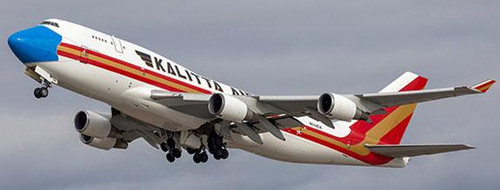 JC Wings Kalitta Air Boeing 747-400(BCF) N744CK (Mask livery) Flaps Down JC2CKS0120A 1:200