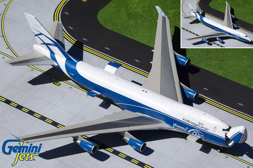 Gemini200 AirBridgeCargo B747-400ERF Interactive Series VP-BIM G2ABW934 1:200