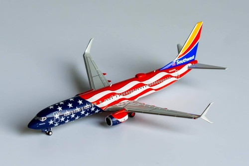 NG Model Southwest "Freedom One" Boeing 737-800 N500WR 1:400