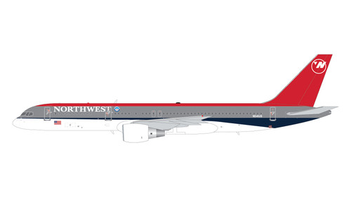 Gemini200 Northwest Airlines B757-200 bowling shoe livery N541US G2NWA965 1:200