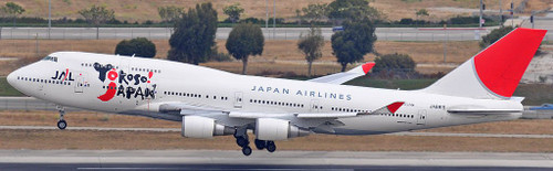 Phoenix Model JAL Boeing 747-400 JA8919 "Yokoso! Japan" PH4JAL2168 1:400