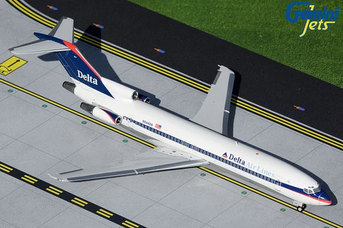 Gemini200 Delta Air Lines B727-200/Adv. N544DA (interim livery; polished belly) G2DAL465 ​1:200