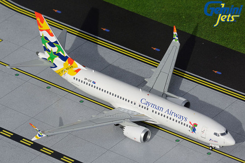 Gemini200 Cayman Airways B737 MAX 8 VP-CIX G2CAY980 1:200