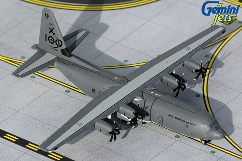 Gemini Jets Royal Australian Air Force C-130J w/ RAAF Centenary logo A97-442 GMRAA110 1:400