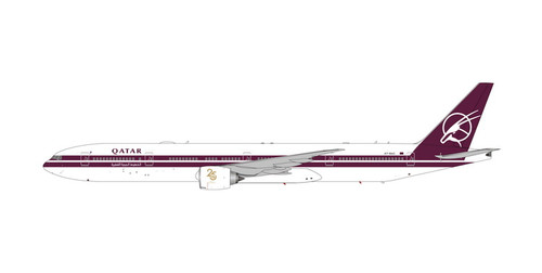 Phoenix Model Qatar Airways B777-300ER A7-BAC "Retro livery" PH4QTR2257 1:400
