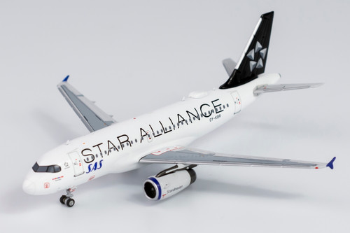 NG Model Scandinavian Airlines - SAS star alliance A319-100 OY-KBR 49003 1:400