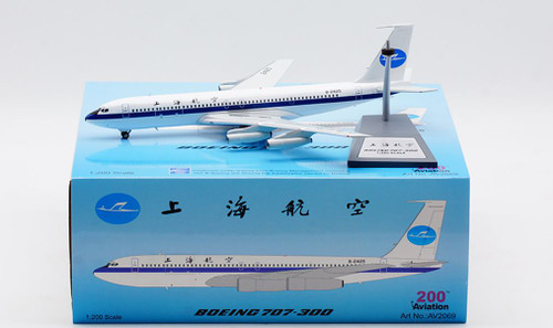 Aviation200 Shanghai Airlines Boeing 707-300C B-2425 AV2069 1:200