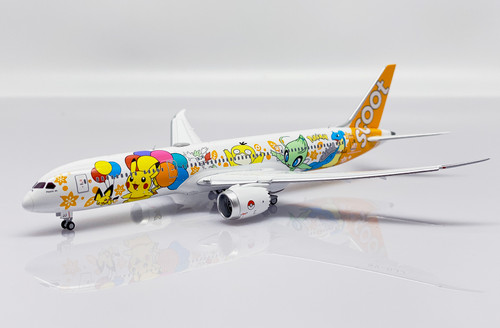 JC Wings Scoot B787-9 9V-OJJ "Pokemon" (Flaps Down) SA4TGW010A 1:400