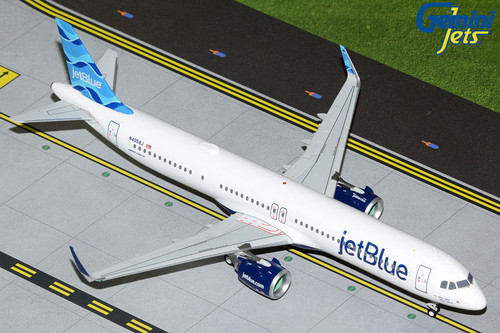 Gemini200 JetBlue Airways A321neo Streamers tail design N4058J G2JBU1077 1:200