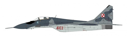 Hobby Master MiG-29G (9-12A) HA6516W 41st TFS, Baltic Air Policing, Polish Air Force, 2012 1:72