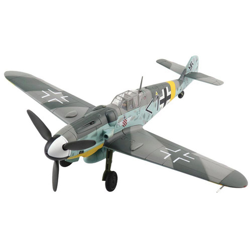 Hobby Master BF-109G-6 HA8760W Mato Dukovac, 15. (kroat)/JG.52, Croatia Air Force, Crimea, April 1944 1:72