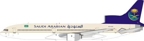 Inflight200 Saudi Arabian Airlines HZ-AHO Lockheed L-1011 TriStar 200 with stand IF1011SA1022 1:200