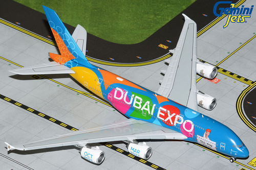 Gemini Jets Emirates A380 A6-EEW “Dubai Expo”/”Be Part Of The Magic” GJUAE2134 1:400