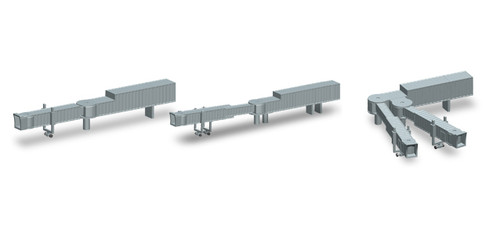 Herpa JETBRIDGES (2) 1/500