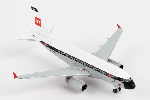 HERPA BRITISH A319 1/500 BEA 100TH LIVERY