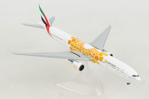 HERPA EMIRATES 777-300ER 1/200 EXPO 2020 SUSTAINABILITY