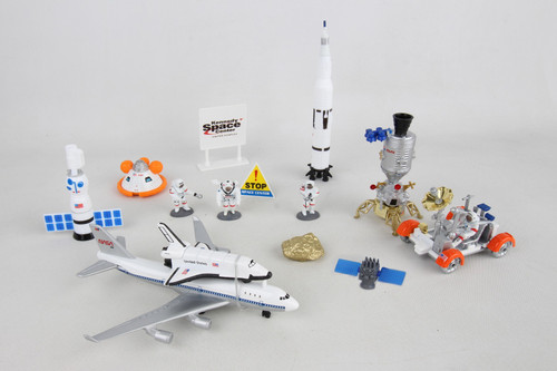 LUNAR EXPLORER 15 PIECE PLAYSET