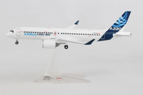 SKYMARKS AIRBUS HOUSE A220-300 1/100 - Airline Museum