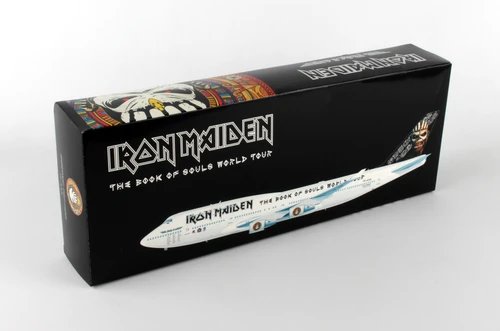 Skymarks IRON MAIDEN 747-400 1/200 W/GEAR ED FORCE ONE