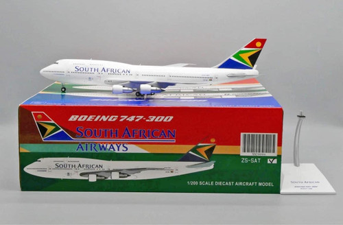 JC Wings South African Airways B747-300 ZS-SAT JC2SAA0006 1:200