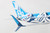 ALASKA 737-800 SALMON W/WOOD STAND & GEAR SKR8295 1:100