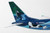 ALASKA 737MAX9 ORCA W/WOOD STAND & GEAR SKR8294 1:100