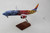 SKYMARKS SOUTWHEST 737MAX8 IMUA ONE W/WOOD STAND &GEAR SKR8297 1:100