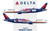 Phoenix Models Delta Air Lines Airbus A350-900 LA28 N522DZ 04587 1:400