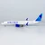 NG Models United Airlines 737 MAX 9 N37555 Blue Evolution livery; with metal stand 94001 1:200