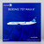 NG Models United Airlines 737 MAX 9 N37555 Blue Evolution livery; with metal stand 94001 1:200