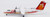 JC Wings House Color De Havilland Canada Dash 8-Q200 Reg: C-GGMP With Antenna LH4294 1:400