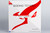 NG Models Qantas 737-800/w named "Townsville" with stand VH-VXT 08025 1:200