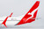 Qantas 737-800/w with scimitar winglets; new colors with stand VH-VZU 08026 1:200