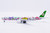 JC Wings Eva Air Boeing 777-300ER "Lolly Jet" Reg: B-16740 "Flaps Down" With Stand SA4087A 1:400