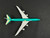 Atlas Air 747-8F N863GT (the last 747 ever built; bare metal colors ULTIMATE COLLECTION) 78012 1:400 (REPAIRED LANDING GEAR)