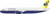 B-Models Caledonian Airways Airbus A320-231 G-CVYG with stand B-320-VYG Scale 1:200