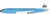 InFlight200 Braniff Boeing 720-027 Super Jet 720 N7078 – Dark Blue IF720BN0725 Scale 1:200