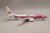 B-Models Japan Transocean Air (Sakura Jinbei Livery) 737-8Q3 JA06RK with stand 738-06RK Scale 1:200