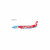 NG Models Hainan Airlines 737-800/w B-1141 Mixue colors “蜜雪冰城雪王”主题彩绘 #2 58257 Scale 1:400